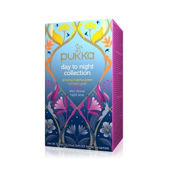 Pukka Day to Night Collection Organic Herbal Tea 20 Tea Bags 