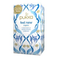 Pukka Feel New Organic Herbal Tea 20 Tea Bags 