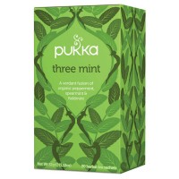 Pukka Three Mint Organic Herbal Tea 20 Tea Bags 