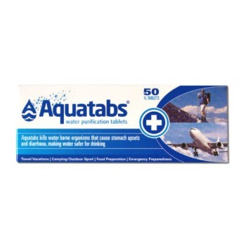 Aquatabs Water Purification Tablets 50 Tab