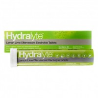 Hydralyte Lemon Lime Effervescent Electrolyte Tablets 20 EFF Tab