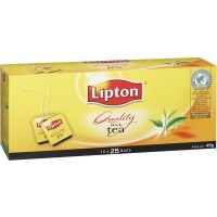 Lipton Quality Black Tea 25  Tea Bags 