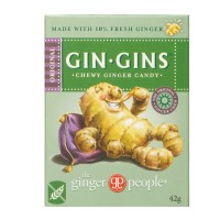 The Ginger People Gin Gins Ginger Candy Chewy Original 42g 