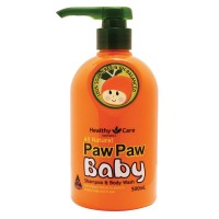 Healthy Care Paw Paw Baby Shampoo & Wash 500ml 