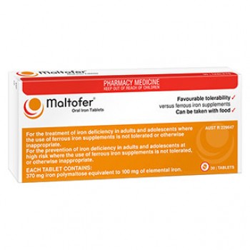 Maltofer Oral Iron Tablets 30 tab