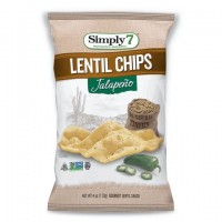 Simply 7 Lentil Chips Jalapeno 113g 