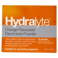 Hydralyte Orange Sachet 10x5g 