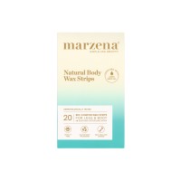 Marzena Natural Body Wax Strips with Hemp Seed Oil 20 