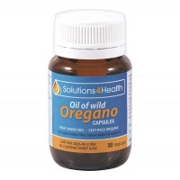 Solutions4Health Oil of Wild Oregano 30 Cap