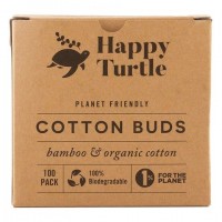 Happy Turtle Cotton Bamboo Buds 100s 