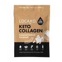Locako Keto Collagen Coconut Salted Caramel 440g 