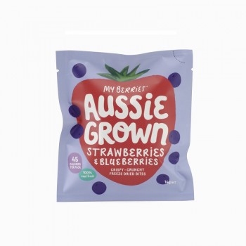 My Berries Aussie Grown Dried Strawberries/Blueberries 14g 