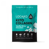 Locako Keto Collagen Vanilla White Chocolate 440g 