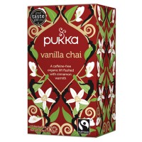 Pukka Vanilla Chai Organic Herbal Tea 20 Tea Bags 