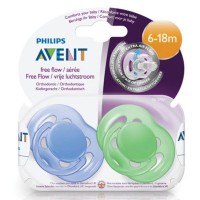 Avent Soother 6-18m Freeflow 2 pack 