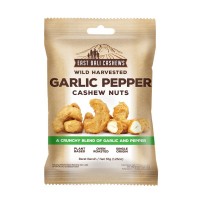 East Bali Cashews Garlic Pepper Cashew Nuts Wild Harvested 35g 