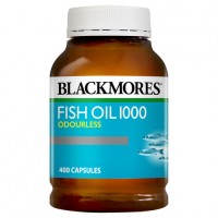 Blackmores Fish Oil 1000mg Odourless  400 Cap