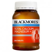 Blackmores Total Calcium Magnesium + D3  200 Tab