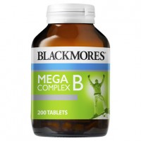 Blackmores Mega B Complex  200 Tab