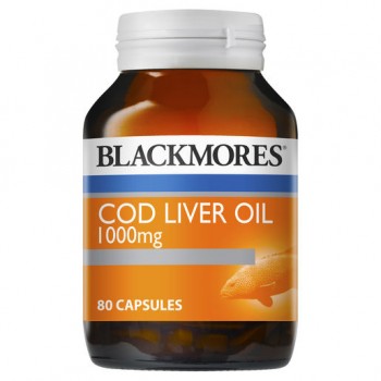 Blackmores Cod Liver Oil 1000mg 80 Cap