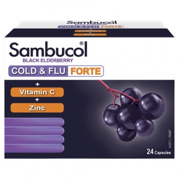 Sambucol Cold & Flu Forte 24 Cap