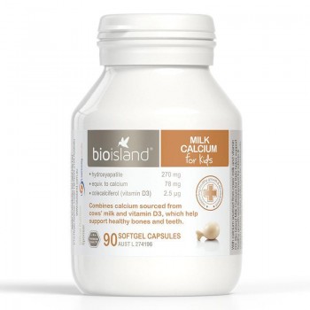 Bio Island Milk Calcium  90 Cap