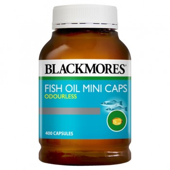 Blackmores Fish Oil Odourless Mini Caps  400 Cap