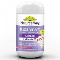 Nature's Way Kids Smart Calcium + Vitamin D3 50 Cap