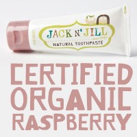 Jack N' Jill Natural Kids Toothpaste Raspberry 50g 