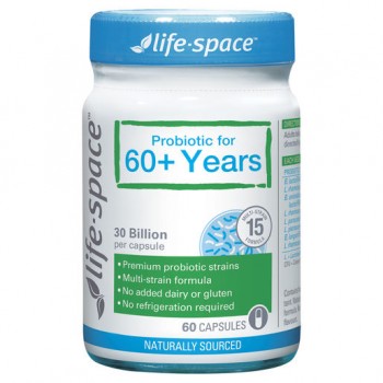 Life Space Probiotic for 60+ Years 60 Cap