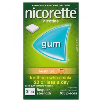 Nicorette Gum 2mg - Freshfruit  105 
