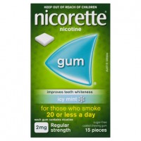 Nicorette Gum 2mg - Icy Mint  15 