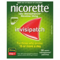 Nicorette Invisipatch 16hr Step 1 25mg 28 