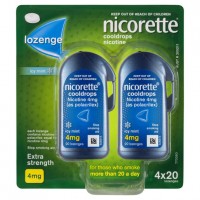 Nicorette Cooldrops 4mg Icy Mint 80 