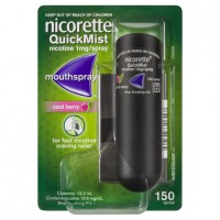 Nicorette QuickMist 150 Sprays Cool Berry 13.2ml 