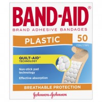 Band-Aid Plastic 50pk 