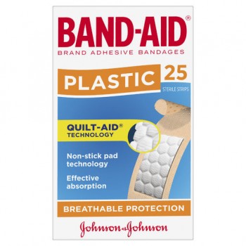Band-Aid Plastic 25pk 