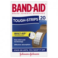 Band-Aid Tough Strips Fabric Regular 20pk 