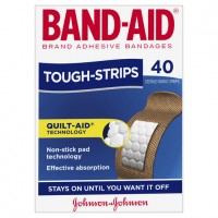 Band-Aid Tough Strips Fabric Regular 40pk 