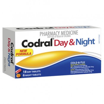 Codral Day & Night Cold & Flu 24 Tab