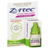 Zyrtec Eye Drops Hayfever and Allergy Relief 4ml 