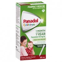 Panadol Children 1 Month-2 Years Cherry Vanilla 20ml 