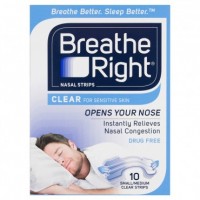 Breathe Right Nasal Strips S/M 10 