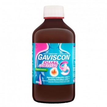Gaviscon Dual Action Heartburn & Indigestion Relief 600ml 