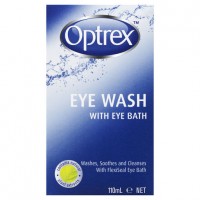 Optrex Eye Wash with Eye Bath 110ml 
