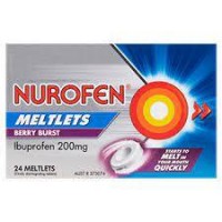 Nurofen Meltlets Pain Relief - Berry Burst 12 Tab