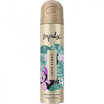 Impulse Perfume Spray Love Story 75ml 