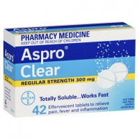 Bayer Aspro Clear 42 Tab