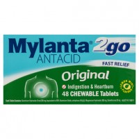 Mylanta 2go Antacid Original 48 Tab