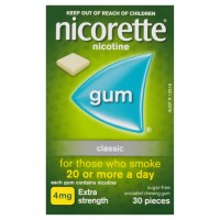 Nicorette Gum 4mg - Uncoated Classic  30 